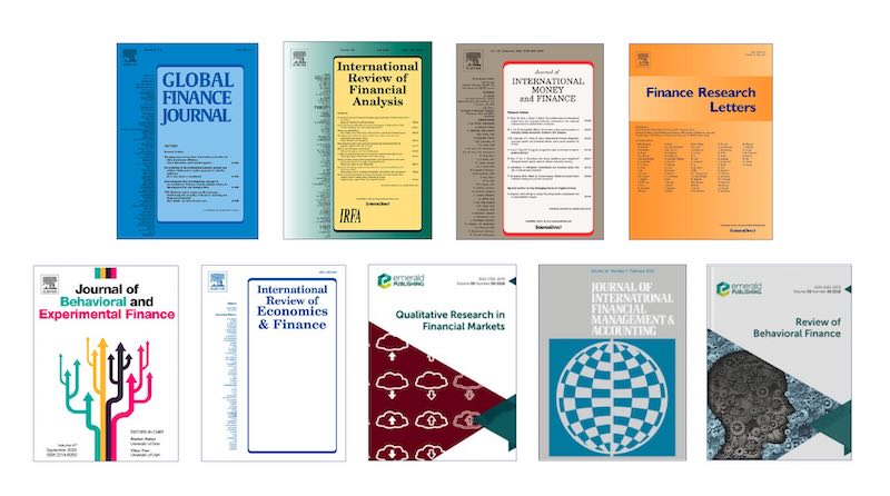 Image of covers of the journals listed above